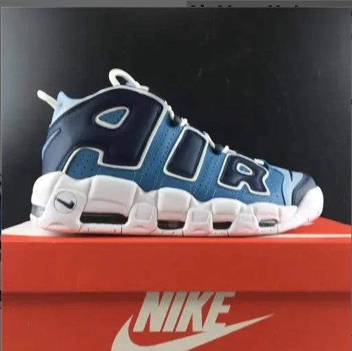 Air More Uptempo 96 Denim Shoes Sneakers by Air Jordan