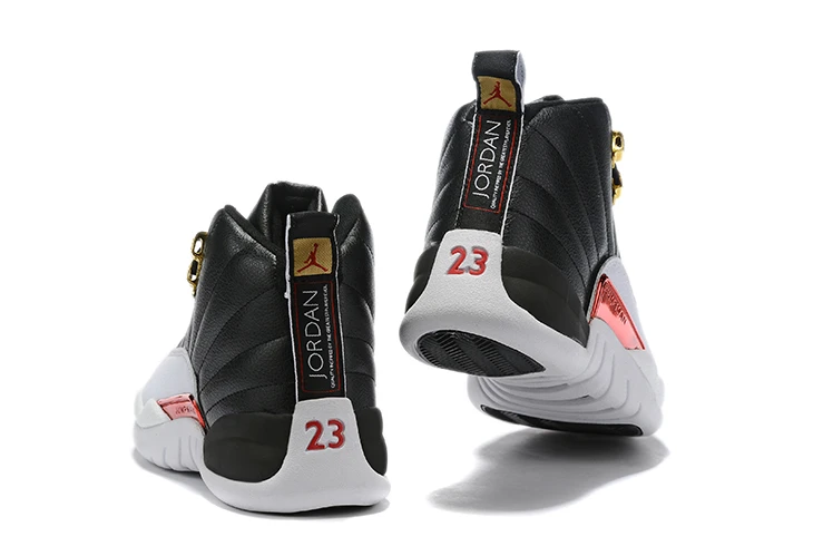 Air Jordan 12 Black Red Gold by Air Jordan