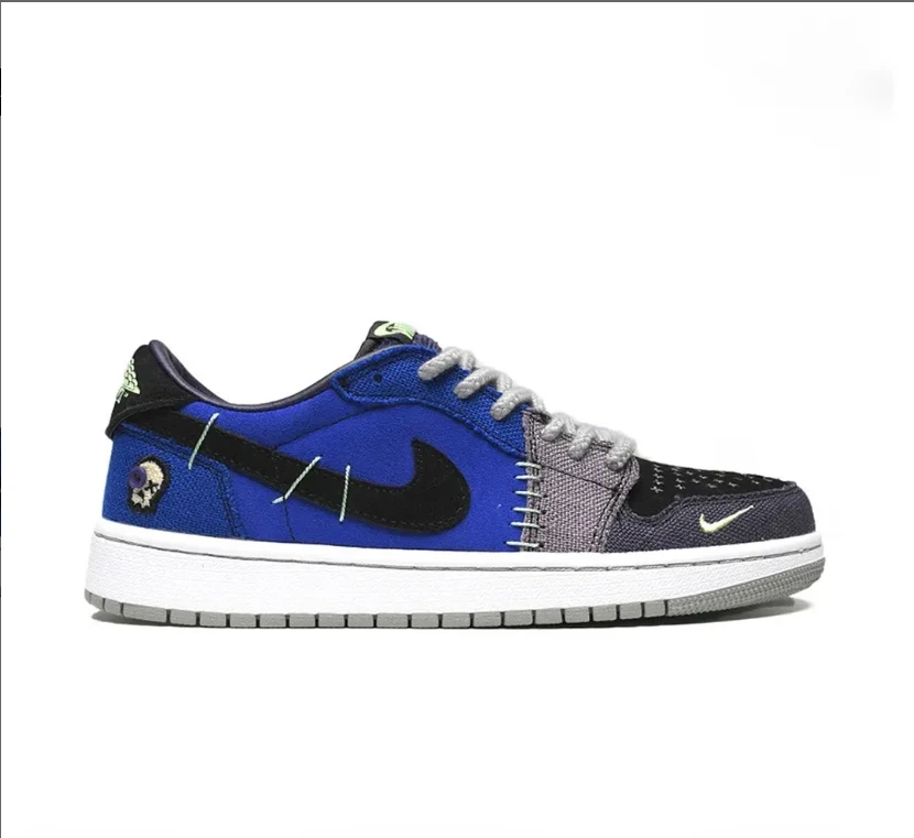 Zion Williamson x AJ 1 Low OG Voodoo Alternate Shoes Sneakers by Air Jordan