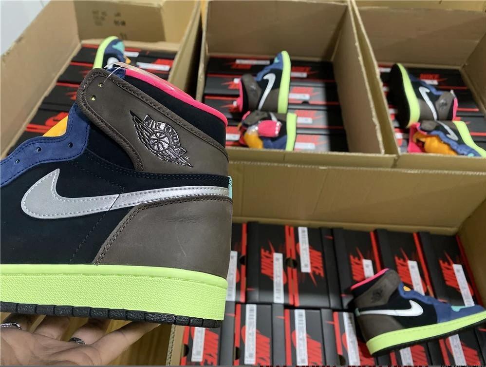 Air Jordan 1 Retro High Bio Hack Shoes Sneakers by Air Jordan