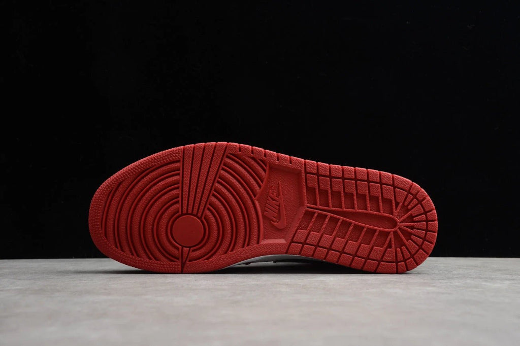Air Jordan 1 Mid Chicago White Heel by Air Jordan