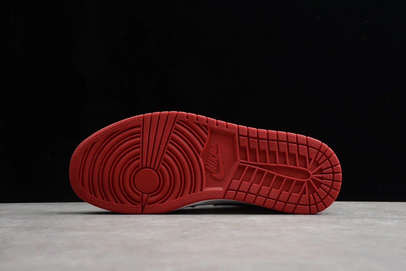 Air Jordan 1 Mid Chicago White Heel by Air Jordan