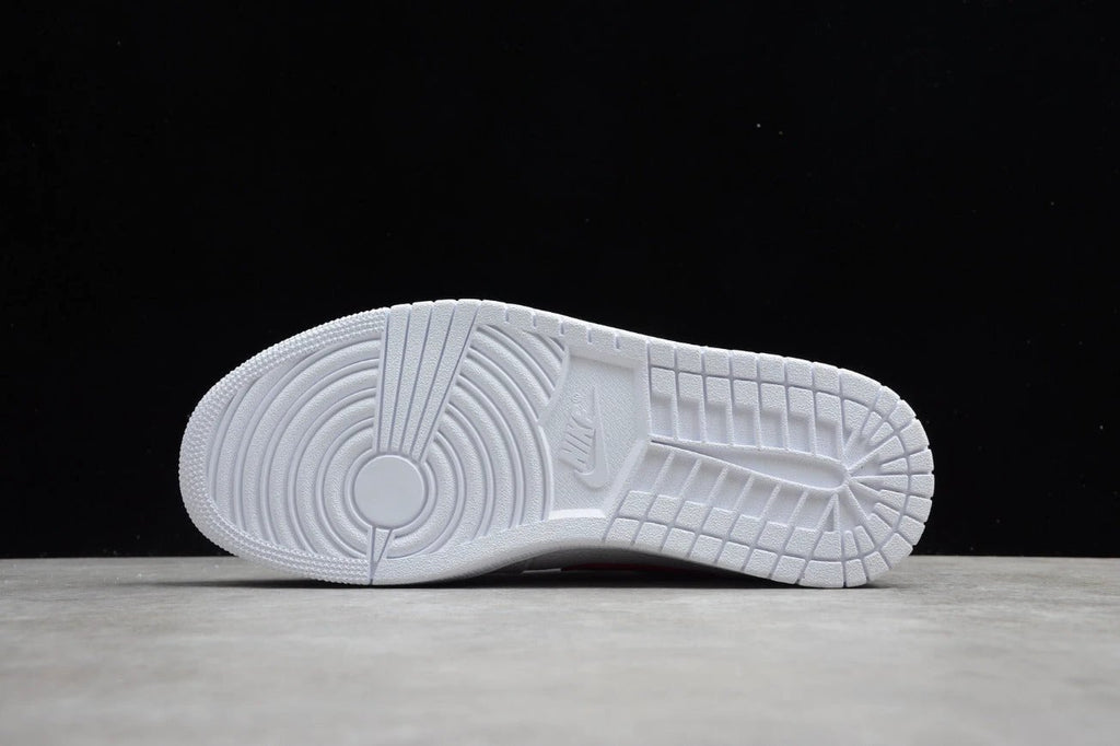 Air Jordan 1 Mid 'White University Red' by Air Jordan