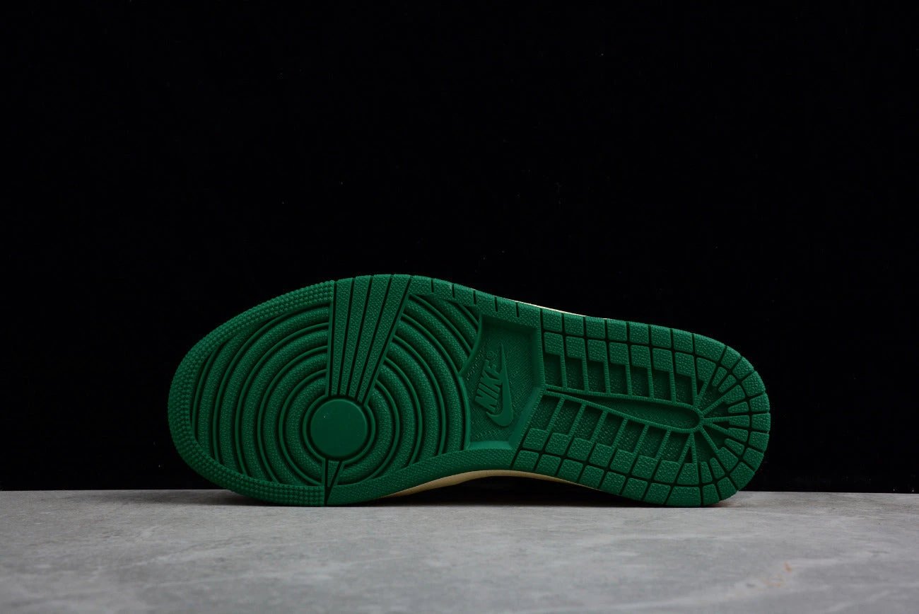 Air Jordan 1 Low Edition White and Green by Air Jordan