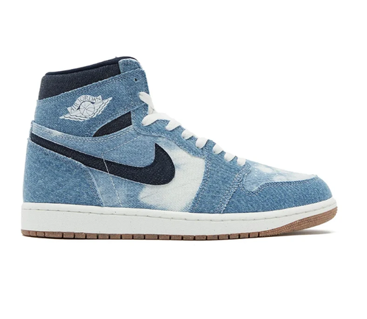 AJ 1 High OG Denim Shoes Sneakers by Air Jordan