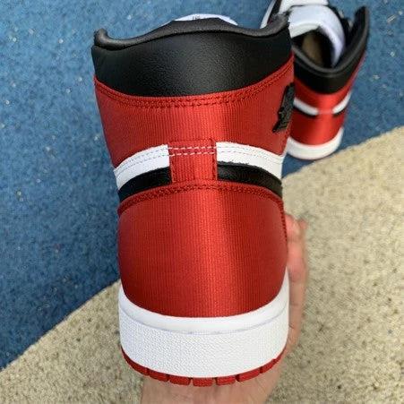 Air Jordan 1 Satin WMNS Black Toe by Air Jordan