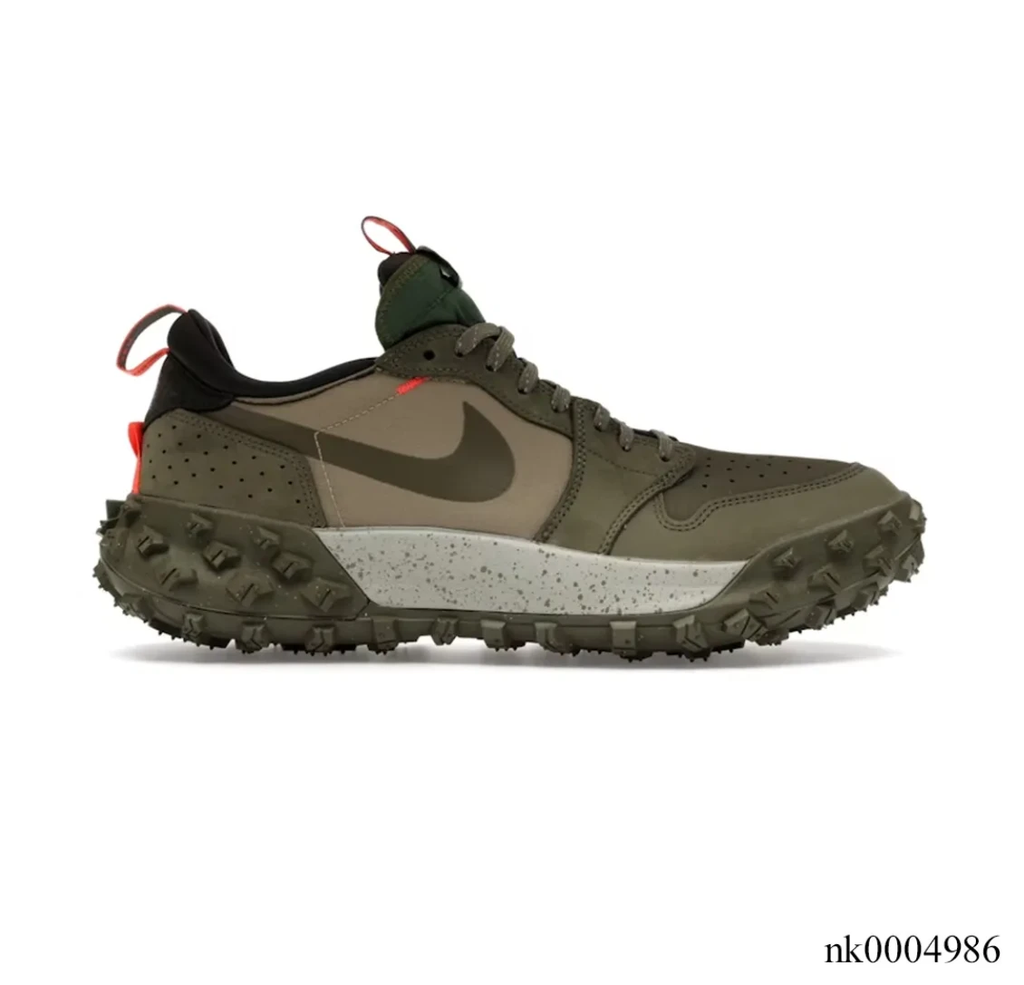 Air Jordan 1 Low Element GoreTex Medium Olive Shoes Sneakers by Air Jordan
