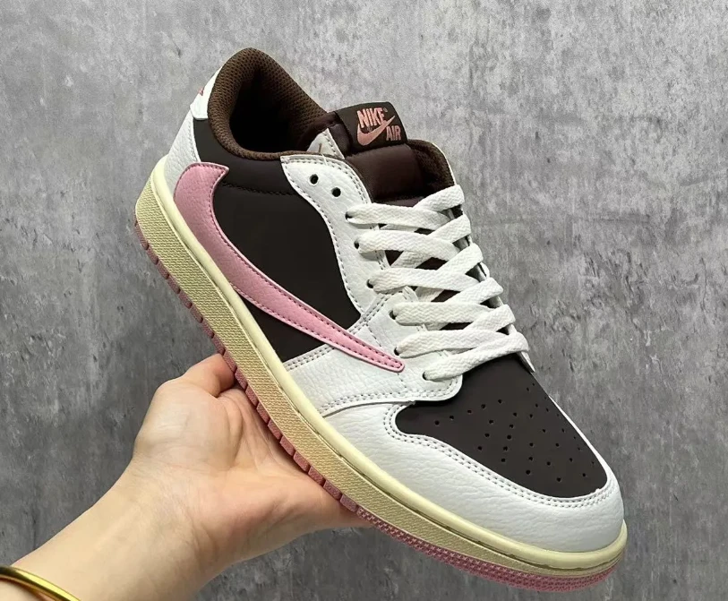 Travis Scott x AJ 1 Low Dark Pony Shoes Sneakers by Air Jordan