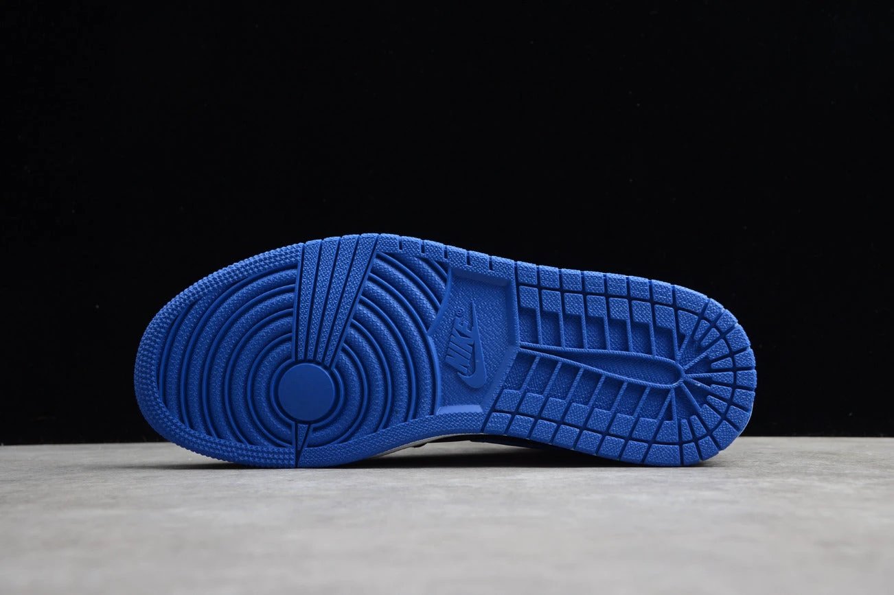 Air Jordan 1 Mid 'Black Hyper Royal' by Air Jordan