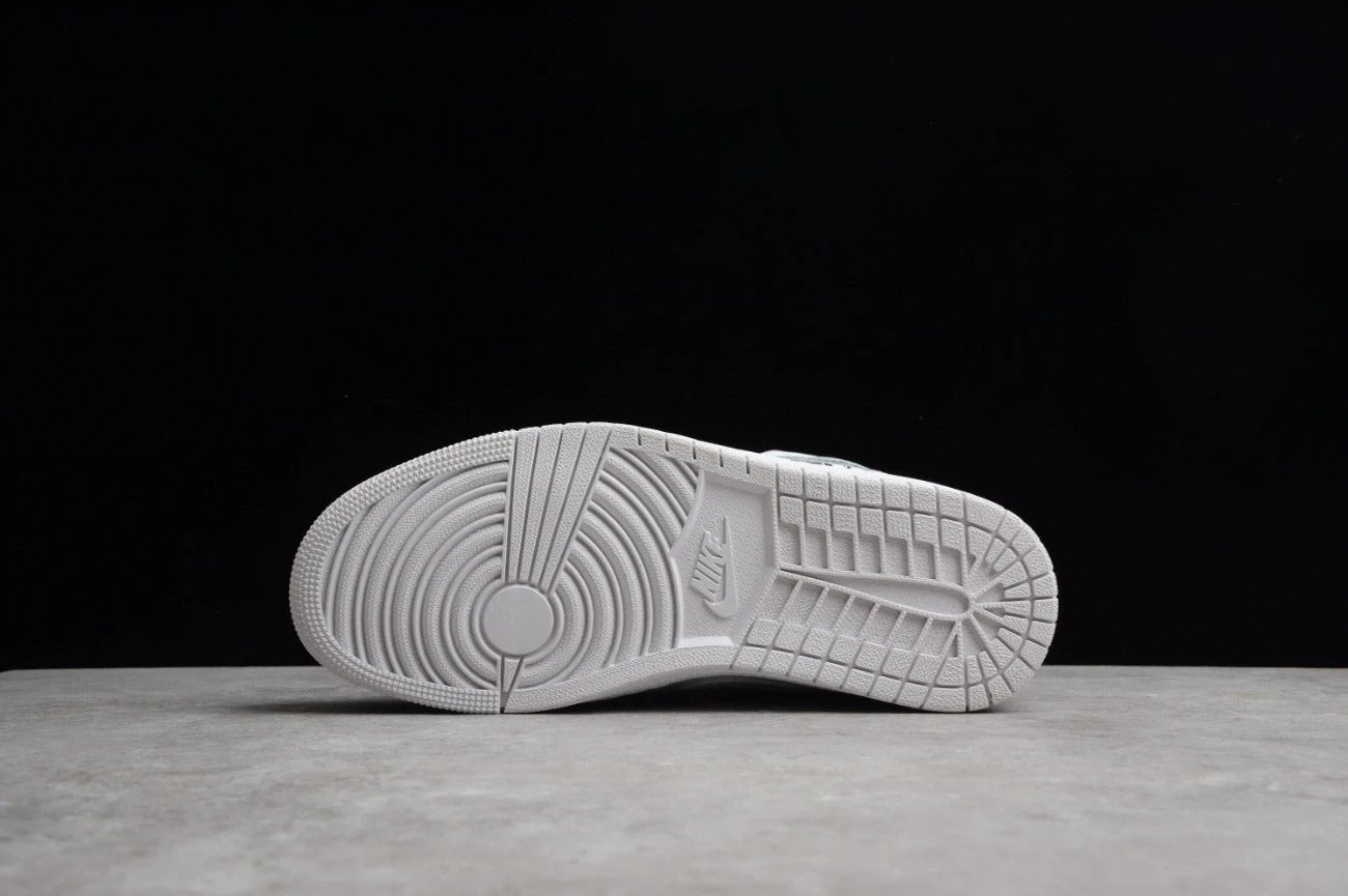Air Jordan 1 Mid White Grey Camo by Air Jordan