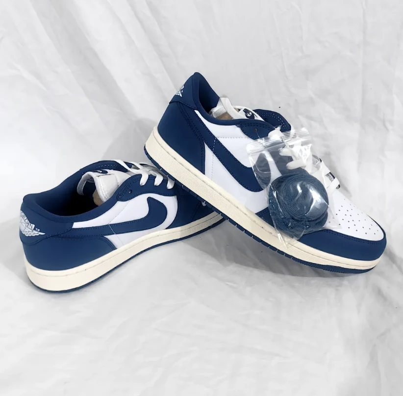 Air Jordan 1 Low OG Storm Blue Shoes Sneakers by Air Jordan