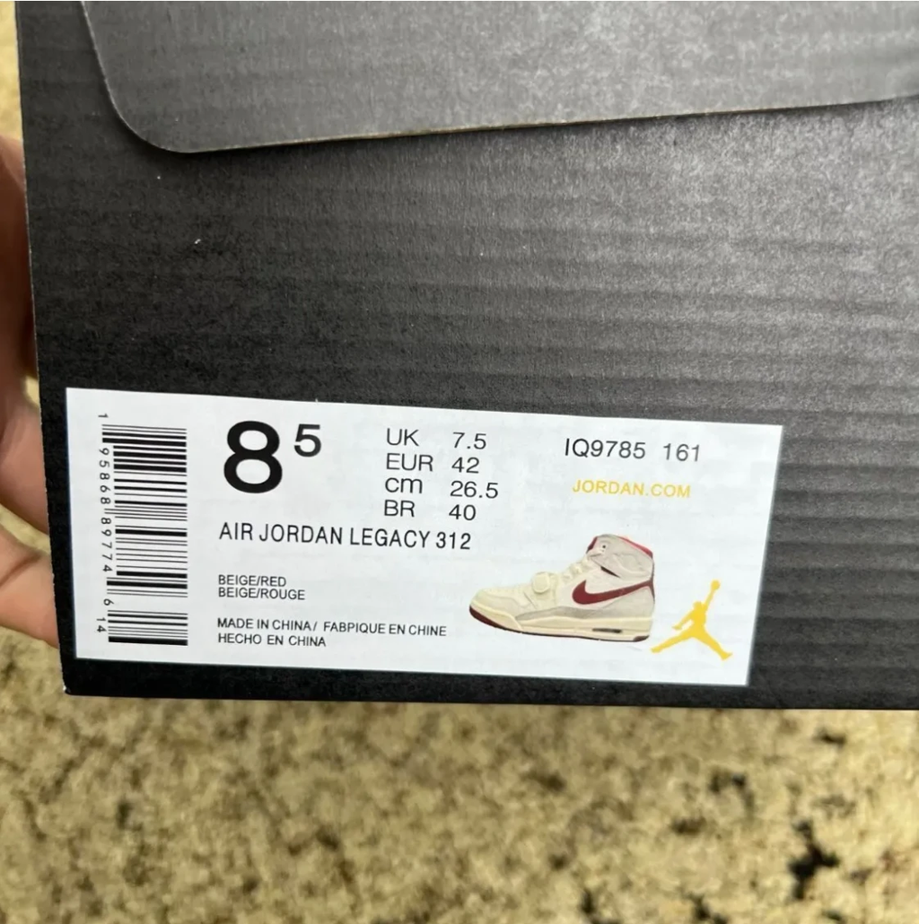 JD Legacy 312 Year of the Horse Shoes Sneakers by Air Jordan