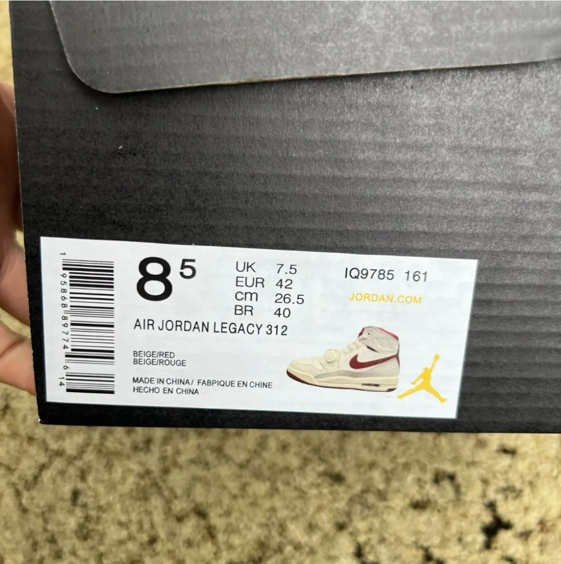 JD Legacy 312 Year of the Horse Shoes Sneakers by Air Jordan
