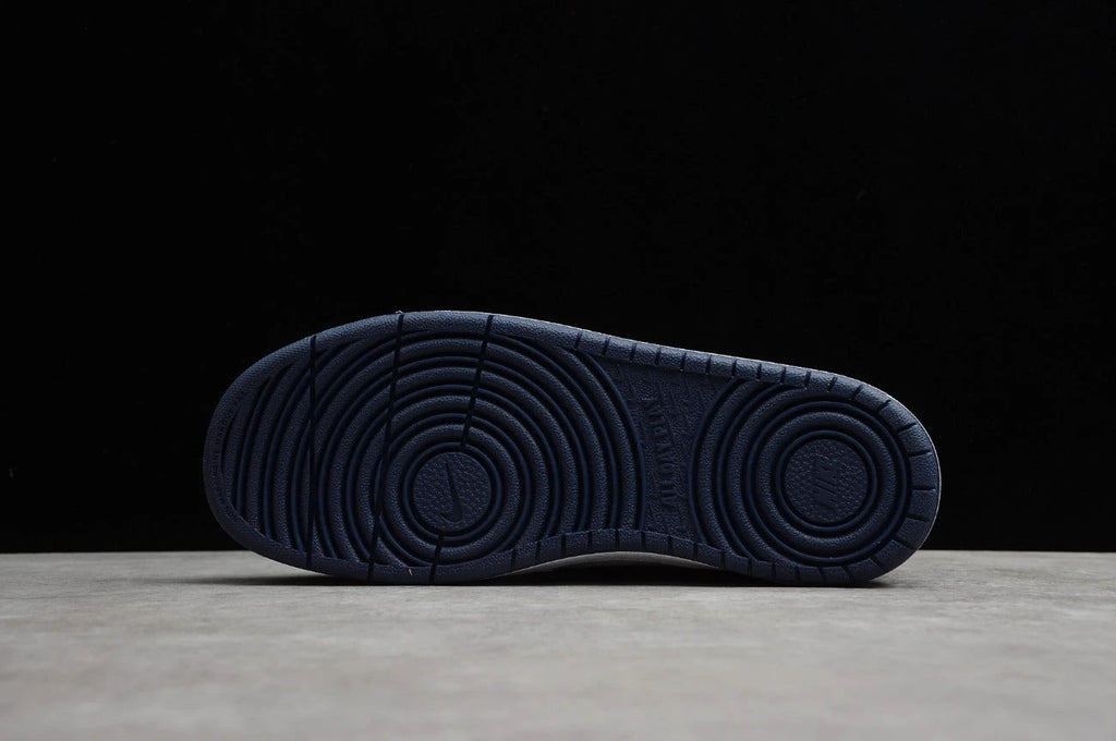 NK Court Borough Low 2 GS 'White Signal Blue' by Air Jordan