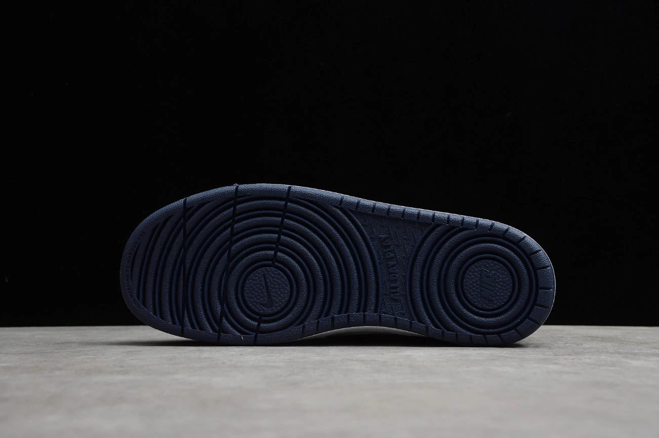 NK Court Borough Low 2 GS 'White Signal Blue' by Air Jordan