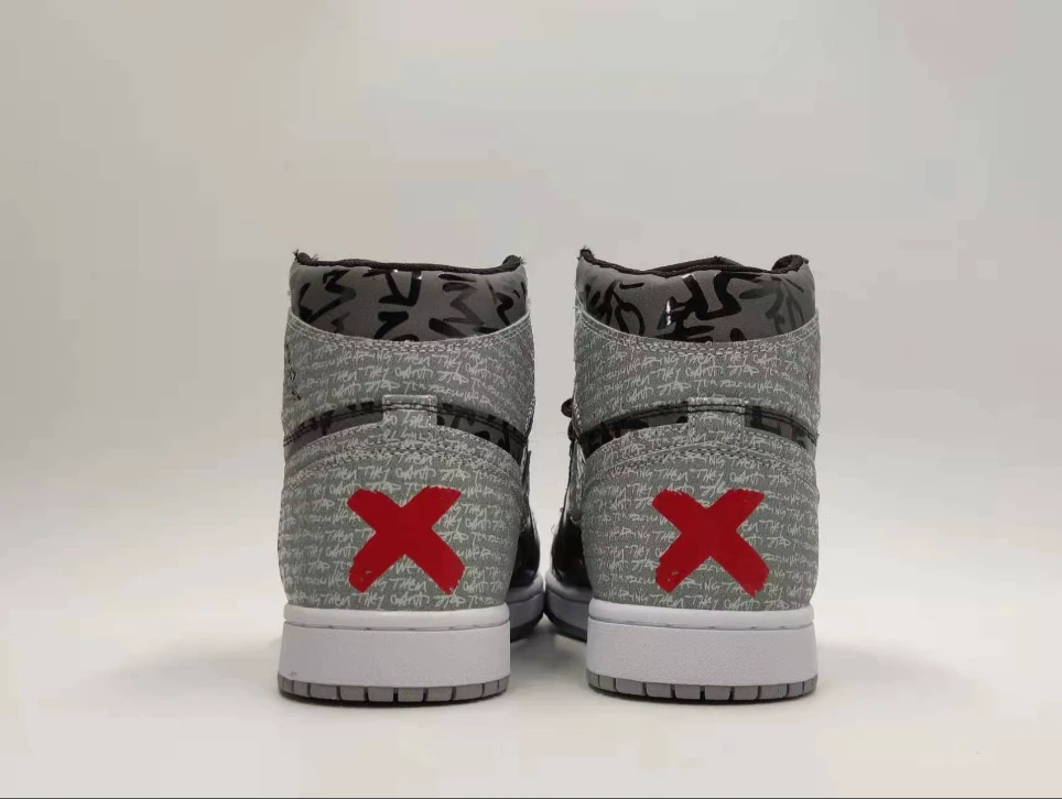 Air Jordan 1 High Rebillionaire Grey Black by Air Jordan