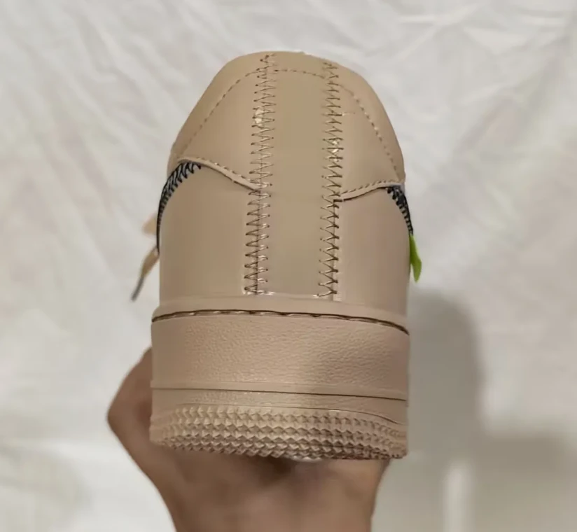 OW x AF 1 Low Sesame Shoes Sneakers by Air Jordan