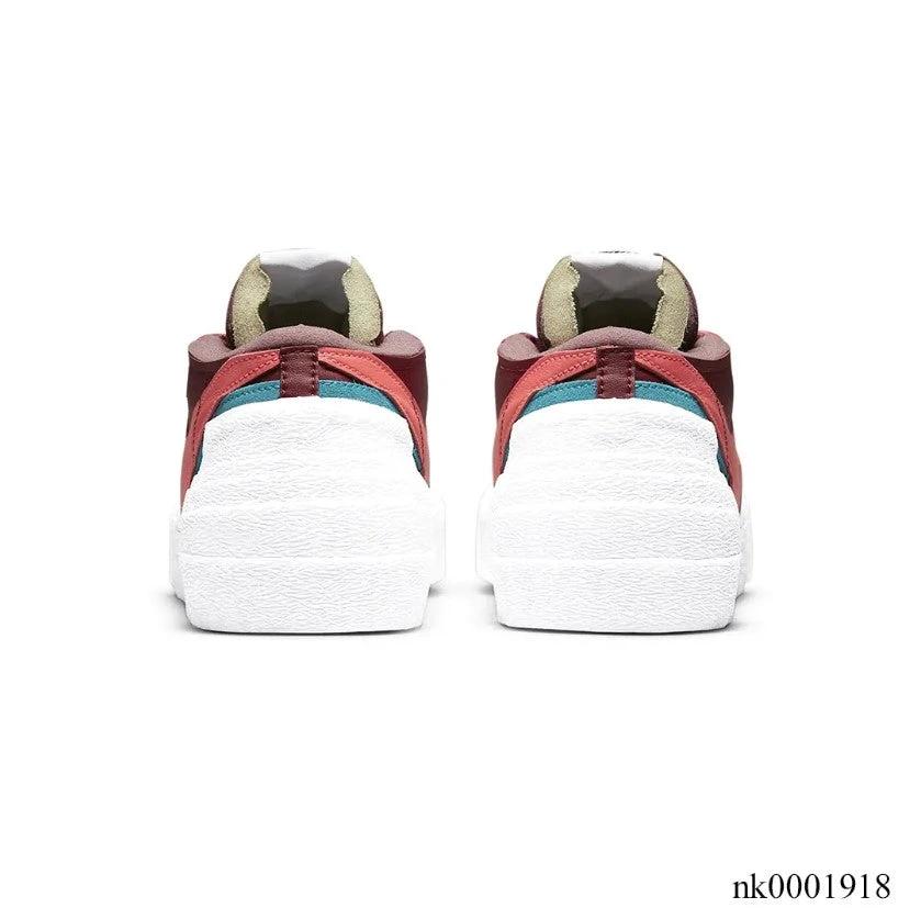 Sacai x KAWS x Blazer Low Team Red Shoes Sneakers by Air Jordan