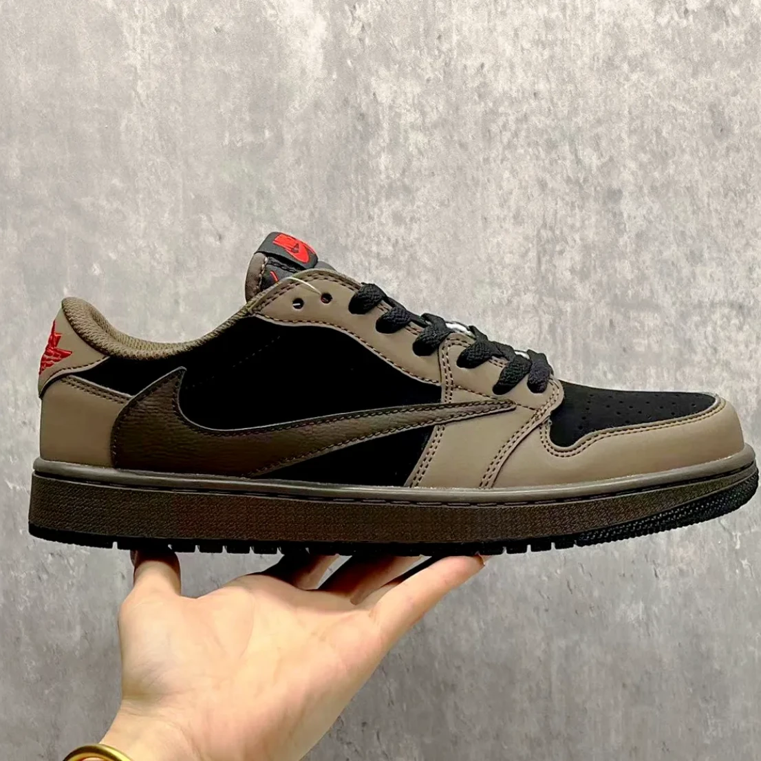 Travis Scott x AJ 1 Low OG Brown Shoes Sneakers by Air Jordan
