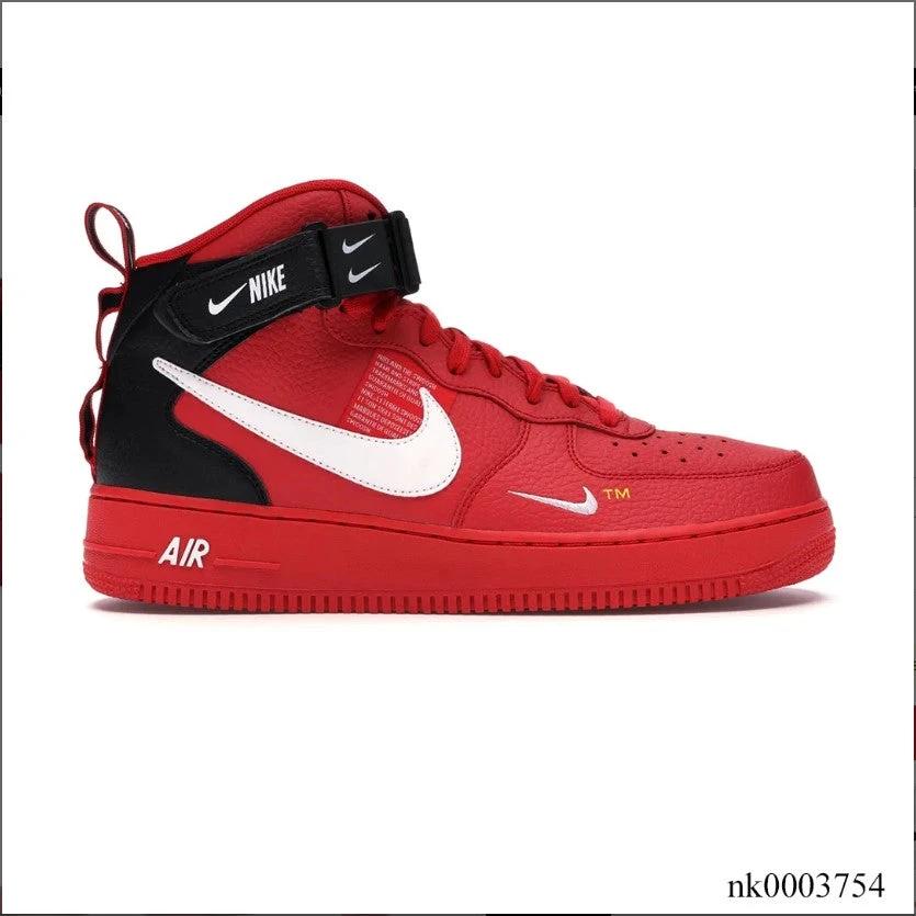 Air Force 1 Mid Utility University Red Shoes Sneakers by Air Jordan