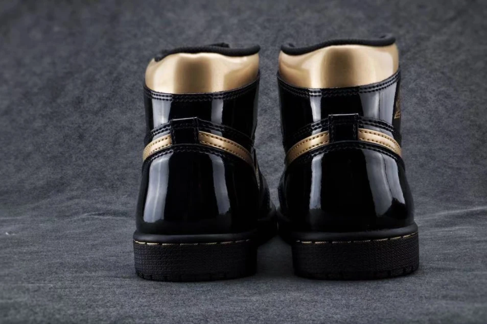 Air Jordan 1 High OG Black Metallic Gold by Air Jordan