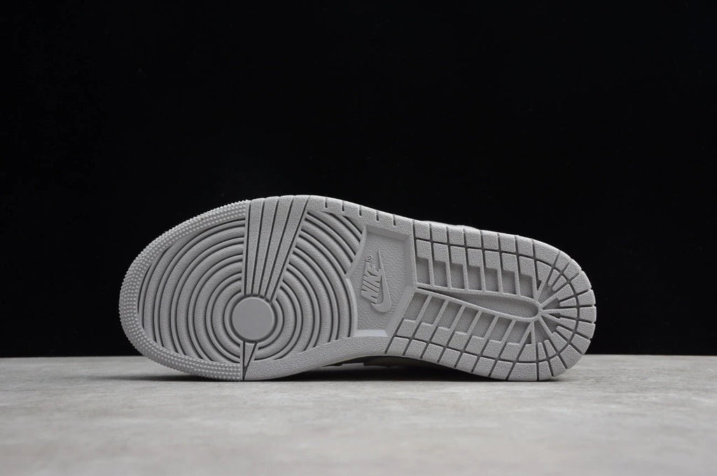 Air Jordan 1 Mid 'Grey Light Bone' by Air Jordan