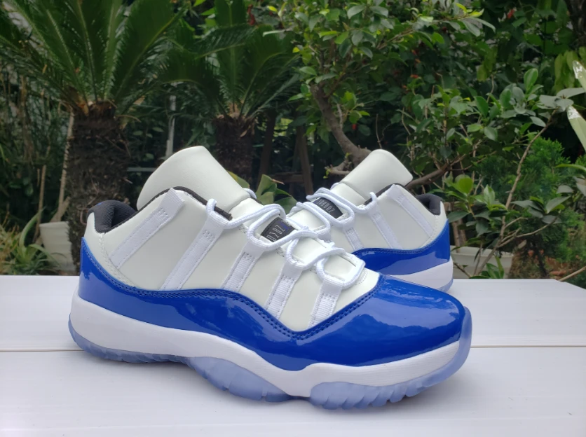 Air Jordan 11 Low White Blue by Air Jordan