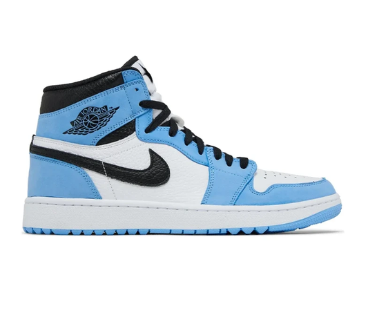AJ 1 High Golf University Blue Shoes Sneakers by Air Jordan