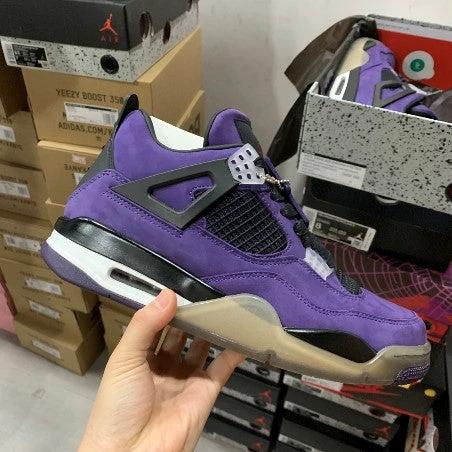Travis Scott x Air Jordan 4 Purple Suede by Air Jordan