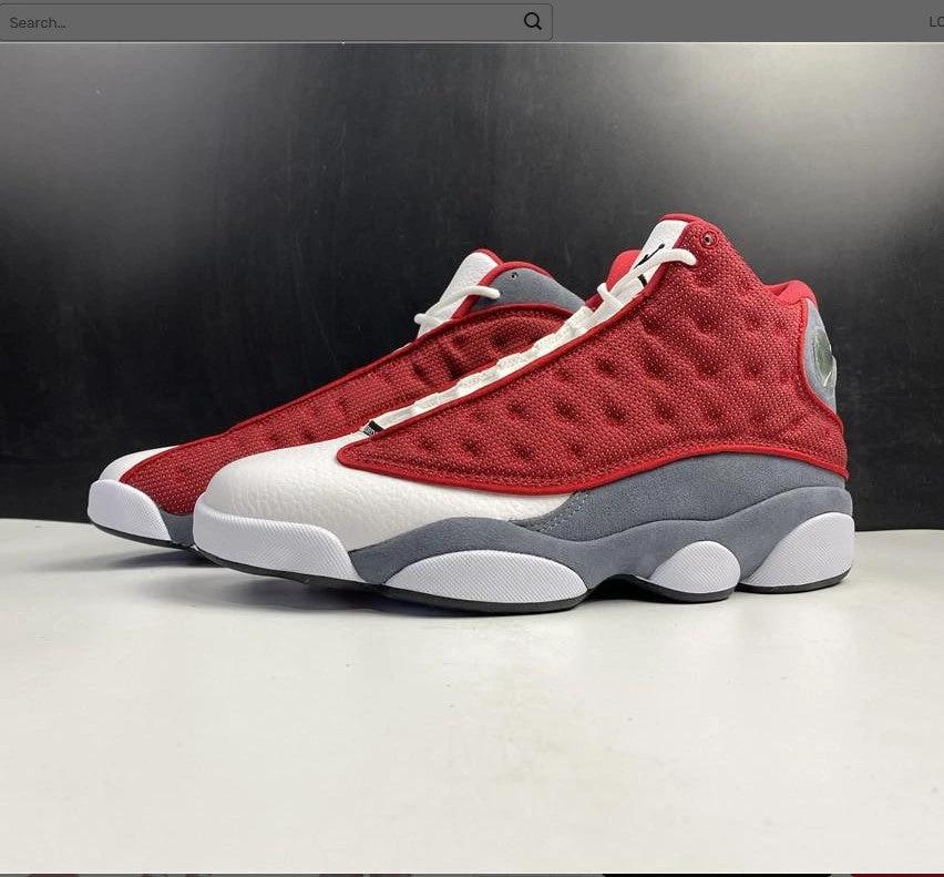 Air Jordan 13 Retro Gym Red Flint Grey Shoes Sneakers by Air Jordan