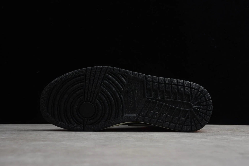 Air Jordan 1 Mid Buckled Black Orange by Air Jordan