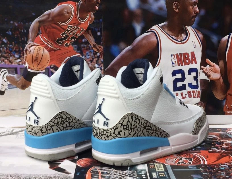 Air Jordan 3 Retro UNC by Air Jordan