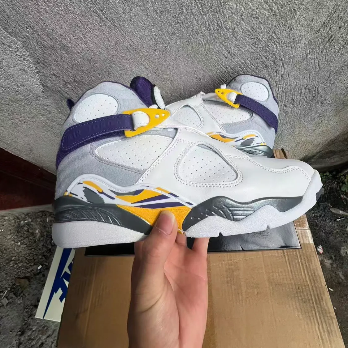 Air Jordan 8 Retro ‘Kobe Bryant’ PE Shoes Sneakers by Air Jordan