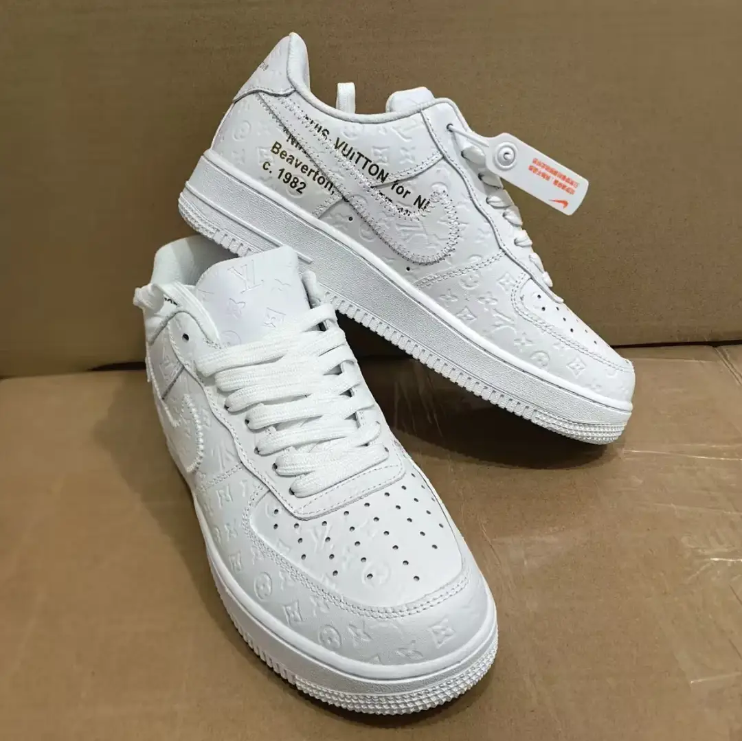 LV x Air Force 1 Low By Virgil Abloh Shoes Sneakers by Air Jordan