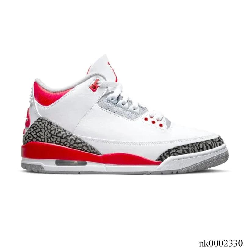 Air Jordan 3 Retro Fire Red Shoes Sneakers by Air Jordan