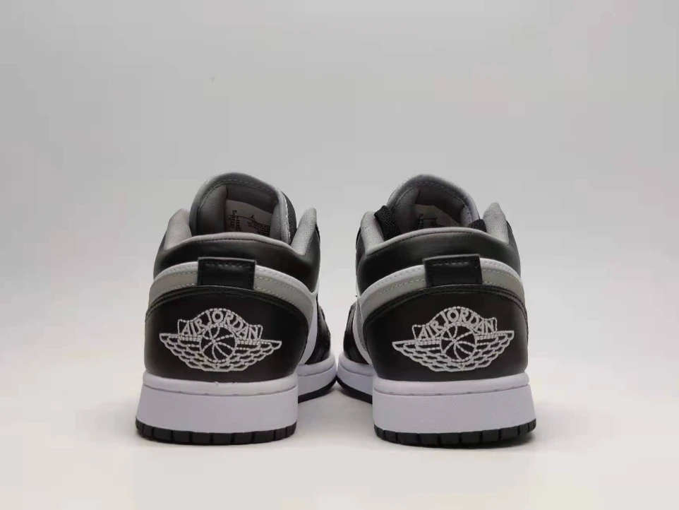 Air Jordan 1 Low Black Medium Grey Shadow by Air Jordan