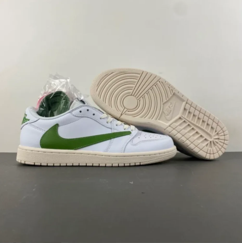 Travis Scott x Air Jordan 1 Low OG Matcha Shoes Sneakers by Air Jordan