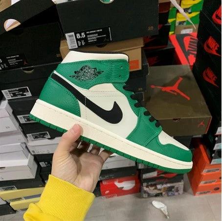 Air Jordan 1 Mid White Green by Air Jordan