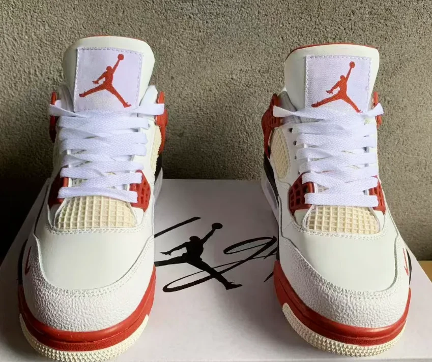 Nigel Sylvester x Air Jordan 4 Sail Shoes Sneakers by Air Jordan