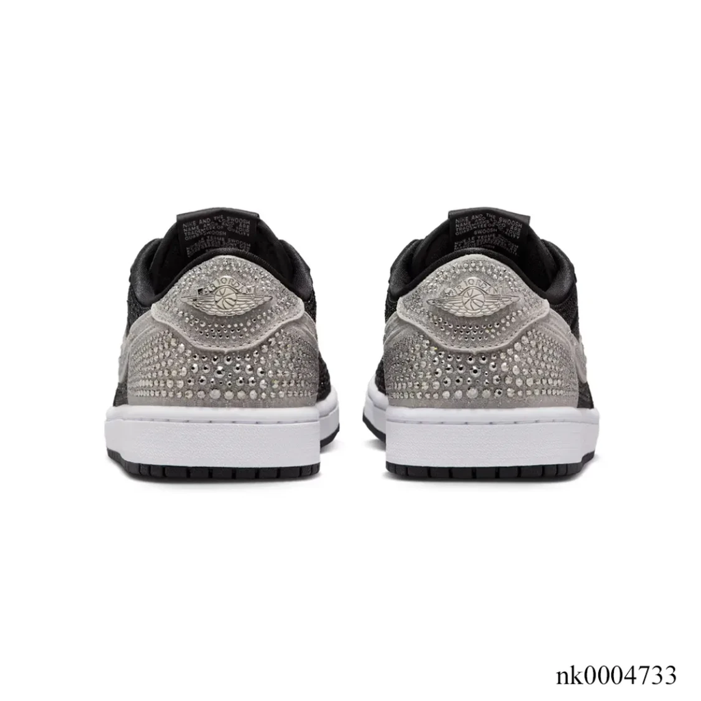 [Premium] Swarovski x Air Jordan 1 Low OG Stealth Shoes Sneakers by Air Jordan