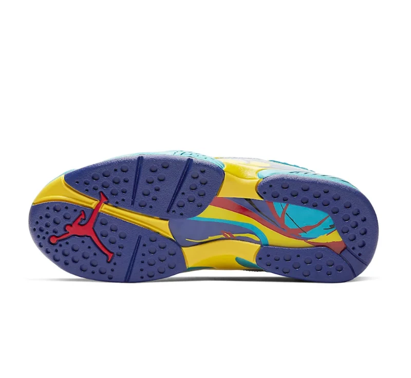 Air Jordan 8 White Aqua Shoes Sneakers by Air Jordan