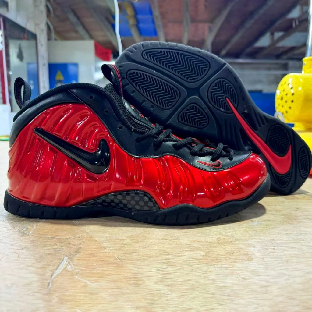 Air Foamposite Pro Gym Red Shoes Sneakers by Air Jordan