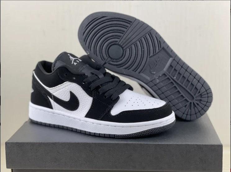 Air Jordan 1 Low Black White Shoes Sneakers by Air Jordan