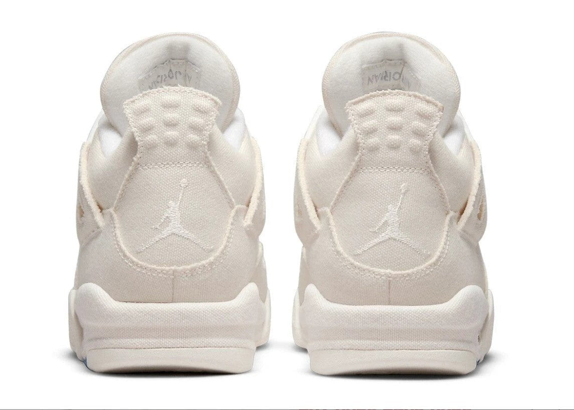 Air Jordan 4 Retro Blank Canvas Shoes Sneakers by Air Jordan