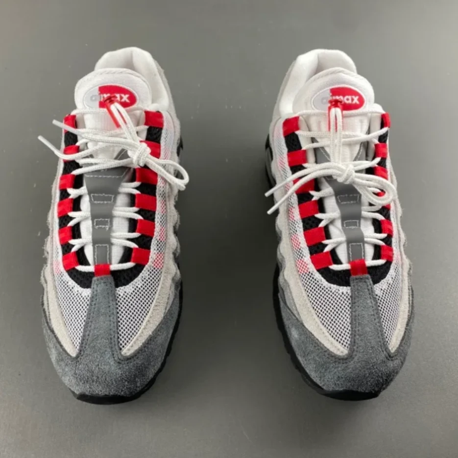 Air Max 95 SP x Undefeated Geo Tokyo Bright Crimson Shoes Sneakers by Air Jordan
