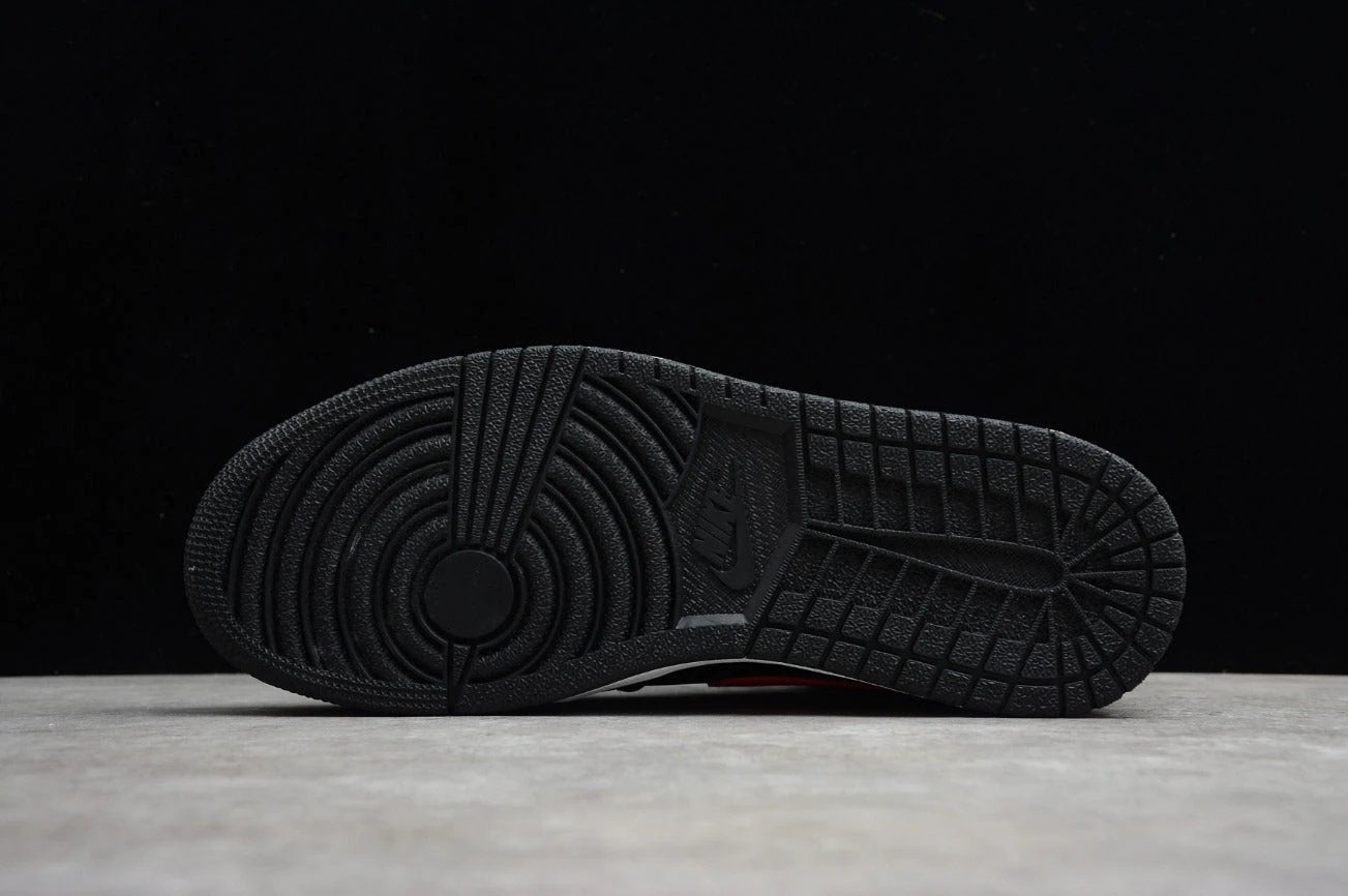 Air Jordan 1 Mid Gray Black Power by Air Jordan