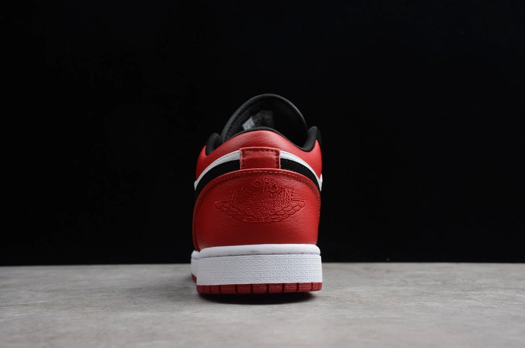 Air Jordan 1 Low Black And White Red by Air Jordan
