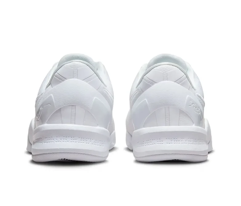 Kobe 8 Protro Triple White Shoes Sneakers by Air Jordan
