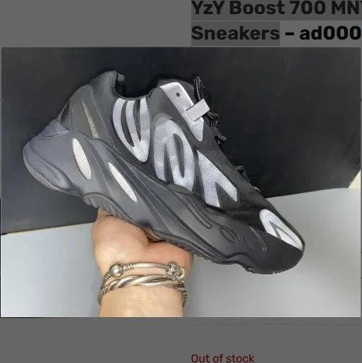 Yeezy Boost 700 MNVN Triple Black Shoes Sneakers by Air Jordan