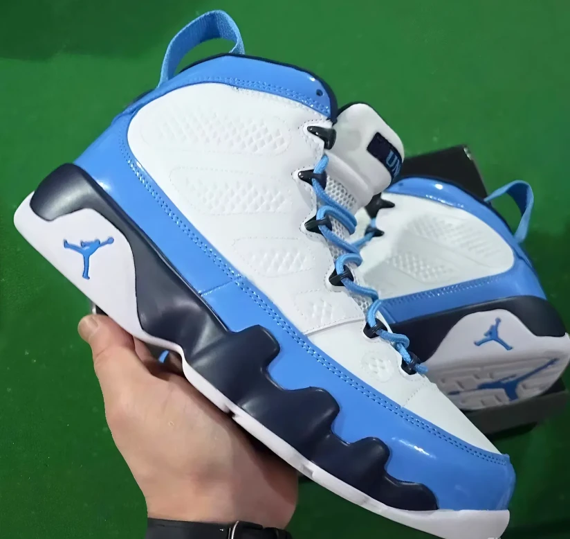 Air Jordan 9 UNC PE Shoes Sneakers by Air Jordan